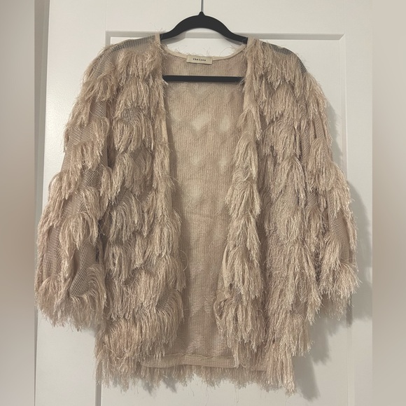 Beige jacket with frills Honey Boutique - Picture 1 of 5